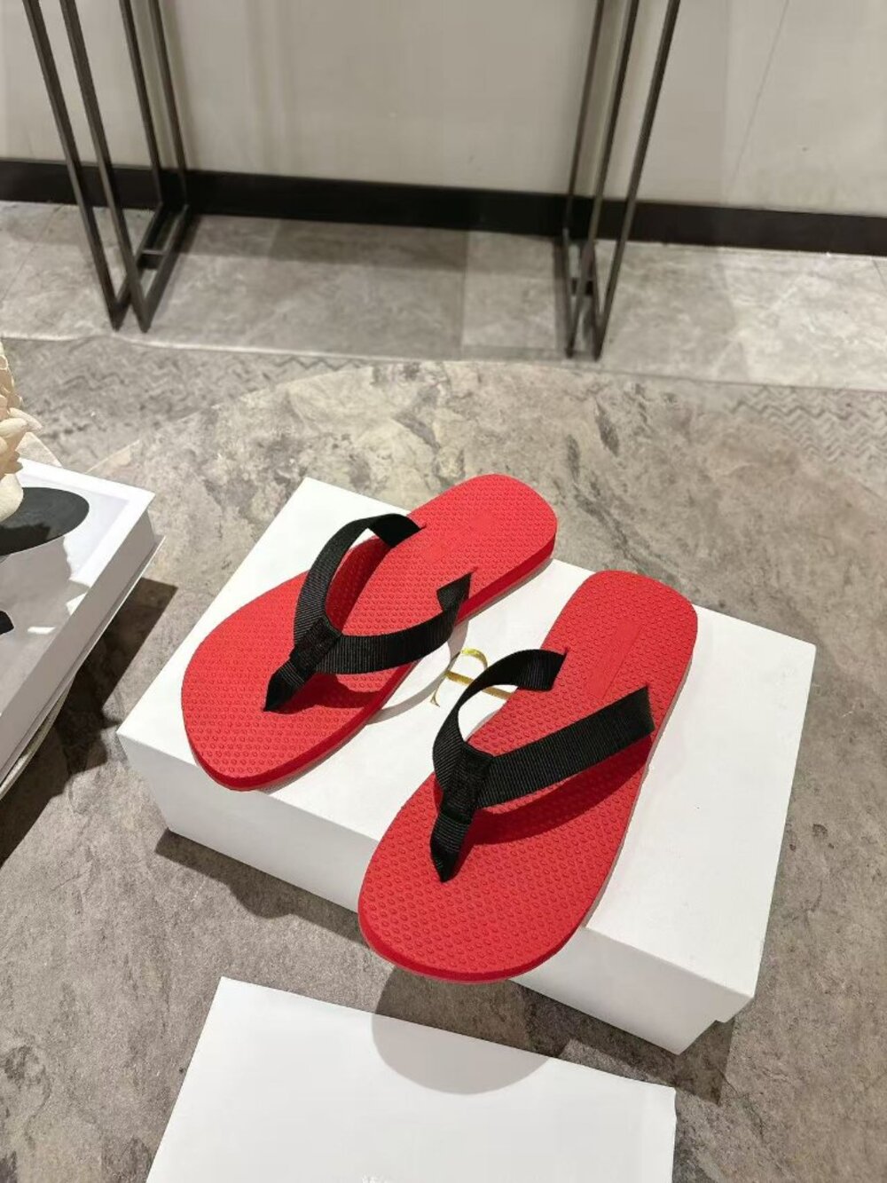 The Row Women's Red Sandals